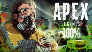 КАК Я ПОБИЛ APEX LEGENDS на 100% [все достижения, трофеи, ачивки] [для моего канала SHAMAN HUNTER]