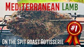 How to make Mediterranean inspired leg of lamb on the spit rotisserie - it won’t disappoint