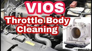 THROTTLE BODY and AIR FILTER CLEANING | Vios / Yaris