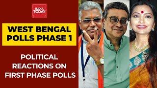 West Bengal Polls: Dilip Ghosh, Swapan Dasgupta & June Malia React to First Phase Polling