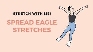 Best Tips for Spread Eagle | Off-Ice Stretching || Coach Michelle Hong