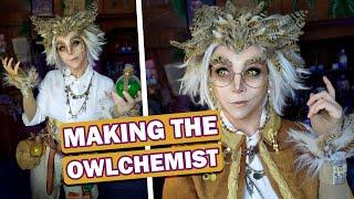 How I made 'the Owlchemist' (and how the ears move!)