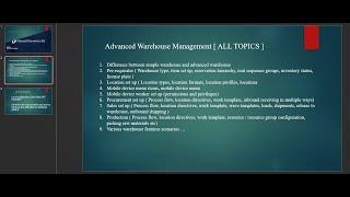 Advanced Warehouse - Part 1 (Inventory status, License plates, Reservation hierarchy, Settings)