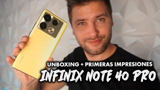 Infinix Note 40 Pro: Unboxing Completo y Primeras Impresiones ¡Increíble!