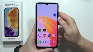 Does SAMSUNG Galaxy M15 5G have Screen Recorder?