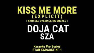 Doja Cat and Sza - Kiss Me More ( KARAOKE with BACKING VOCALS )