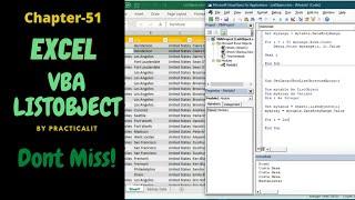 Excel VBA - Listobject | What is Listobject in VBA | How to Use Listobject in Excel VBA