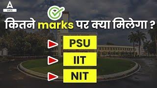 How many marks are required to get into PSU, IIT, or NIT | Complete Information