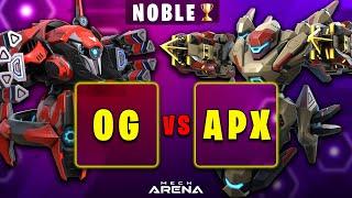 OG vs APX | Round 1 | NOBLE Tournament  | Mech Arena | No MODS