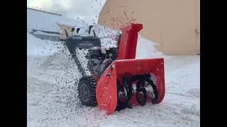 Снегоуборщик Ariens ST 28 PRO Professional увидел русский снег