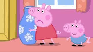 Французский язык по мультфильмам с субтитрами (FR - RUS). Peppa Pig. Papa Pig a perdu ses lunettes