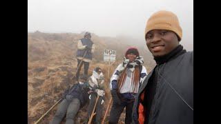 At the Summit of Mount Cameroon (4100m)