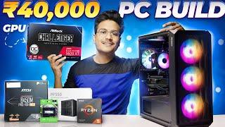 Under 40k PC Build With Graphic Card | Gaming, Editing, And Streaming PC Build | Hardware Freak