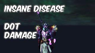 INSANE Disease DOT DAMAGE - 11.0.2 Unholy Death Knight PvP - WoW The War Within