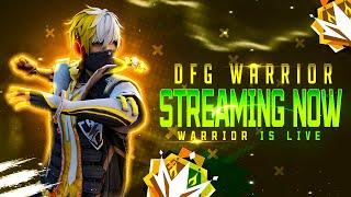 DFG WARRIORS Live practice in pc  I freefie live telugu Stream freefire live telugu face cam