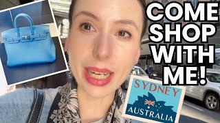 I FOUND A FAKE BIRKIN  Luxury Shopping in Sydney Australia! VLOG