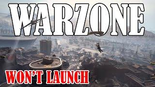 Call of Duty Warzone Not Launching on PC (Battle.net)