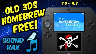 How to Homebrew Your Original 3DS or 2DS for FREE! (Sound Hax Method)