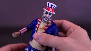 NECA House of 1000 Corpses 20th Anniversary Captain Spaulding Tailcoat Figure | @TheReviewSpot