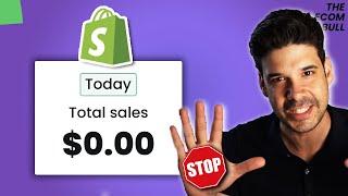 Avoid These 7 NOOB Shopify Mistakes!