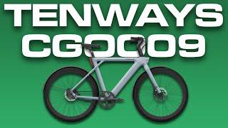 Test du Tenways CGO009 : un vélo électrique urbain sexy et connecté