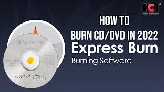 How to burn CD/DVD in 2022