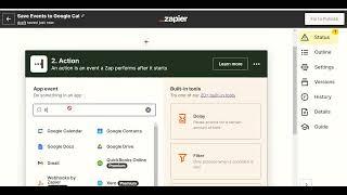 OrbisX Zapier Google Calendar Zap Connection Tutorial