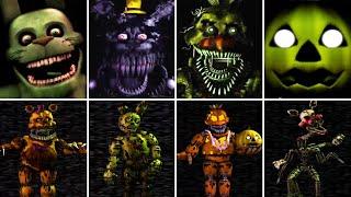 FNAF 4 Expanded - All Animatronics & Jumpscares unlocked