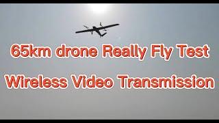 60-80 km wireless video transmitter receiver transmission really flying test #long-distance