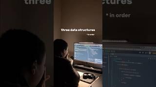 Learn these 3 coding data structures to land an internship #codewithme #learntocode2024