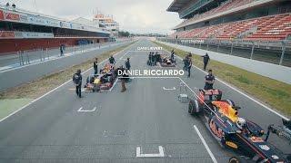 The Battle of the Red Bulls. The RB7 and RB8 at Catalunya