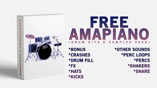 [FREE] Amapiano DrumKits & Samples Pack | 2024