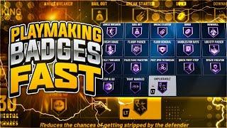 BEST PLAYMAKING BADGE METHOD FOR NBA 2K22! *FASTEST* WAY IN NBA 2K22!