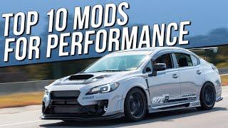 10 BEST performance mods for the 2015-2021 Subaru WRX/STI