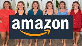 AMAZON PLUS SIZE SWIMSUITS + BEACHY THINGS ️ | swimsuit saturday