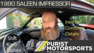 1990 Saleen Foxbody Mustang 0193 Bleakley Ford Impressor Interior Condition  Episode #11