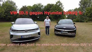VW ID.5 GTX gegen Hyundai IONIQ 5: Wer gewinnt das Duell der elektrischen Mittelklasse-SUV´s?