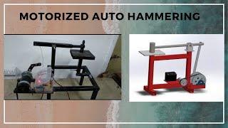 Motorized auto hammering  #mechanicalengineeringproject