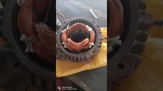 1.5hp motor#winding#short#video