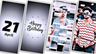 New Trending Boys Happy Birthday Video Editing Alight Motion | Birthday Status Video Editing