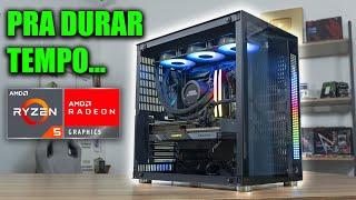 MONTEI UM PC GAMER FULL AMD, UM CANHÃO DE DESEMPENHO!