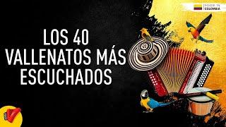 Los 40 Vallenatos Más Escuchados, Video Letras - Sentir Vallenato