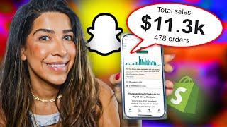 How I made $11k in 3 Days Running Snapchat Ads | Shopify Dropshipping