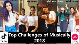 Top 10 Challenges Of Musically 2018 | Avneet, Manjull, Awez, Ashika, Mrunal