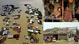 Bangladesh Floods | Flood Free Stock Footage | No Copyright Video | Romance Post BD