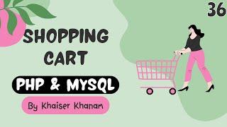 Shopping Cart using PHP and MySQL- Display Cart Count #36
