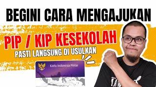 MAU DAFTAR PIP BEGINI CARA CEPATNYA AGAR DAPAT KARTU INDONESIA PINTAR | PIP 2024