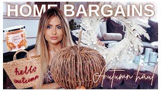 HUGE HOME BARGAINS HAUL  NEW IN AUTUMN DECOR