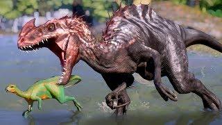 Jurassic World Evolution: MODDED BATTLE ROYALE!!! - ALL DINOSAURS! | Jurassic World Evolution | HD