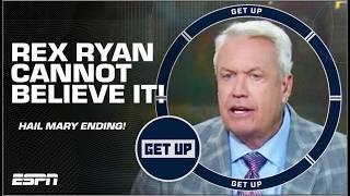  ‘EMBARRASSMENT!’  Rex Ryan SOUNDS OFF on Bears vs. Commanders HAIL MARY! | Get Up